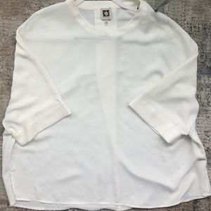 Anne Klein Oversized Blouse